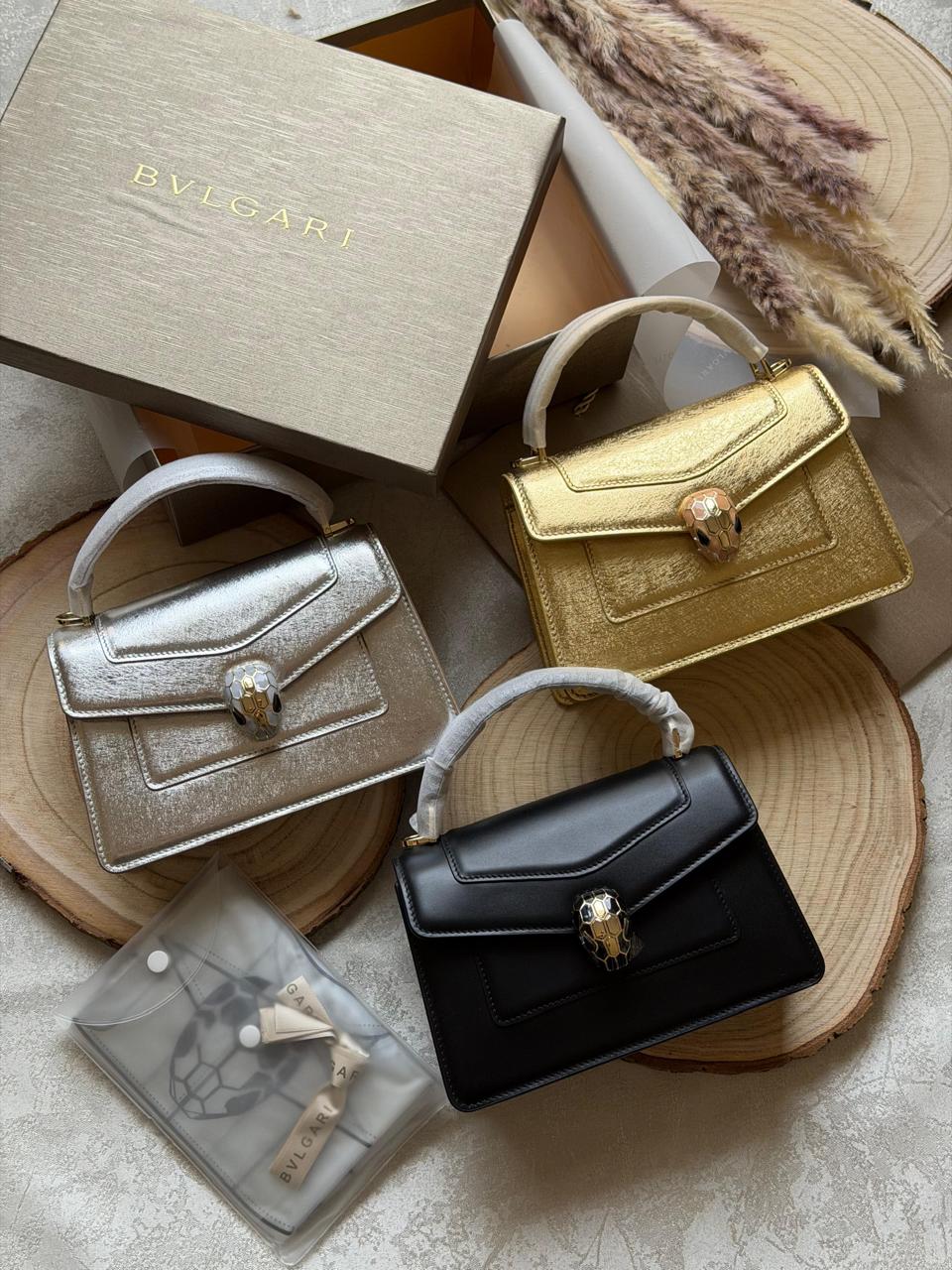 Ladies B*LG*RI bags.