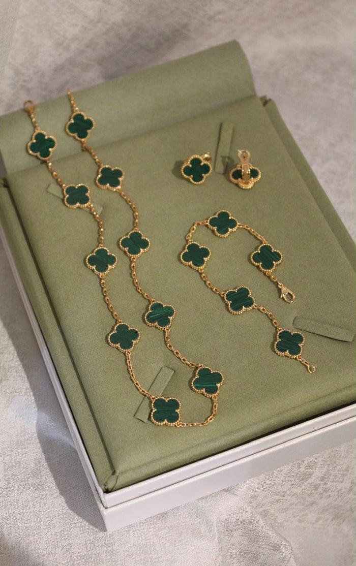 Full set jewelry.