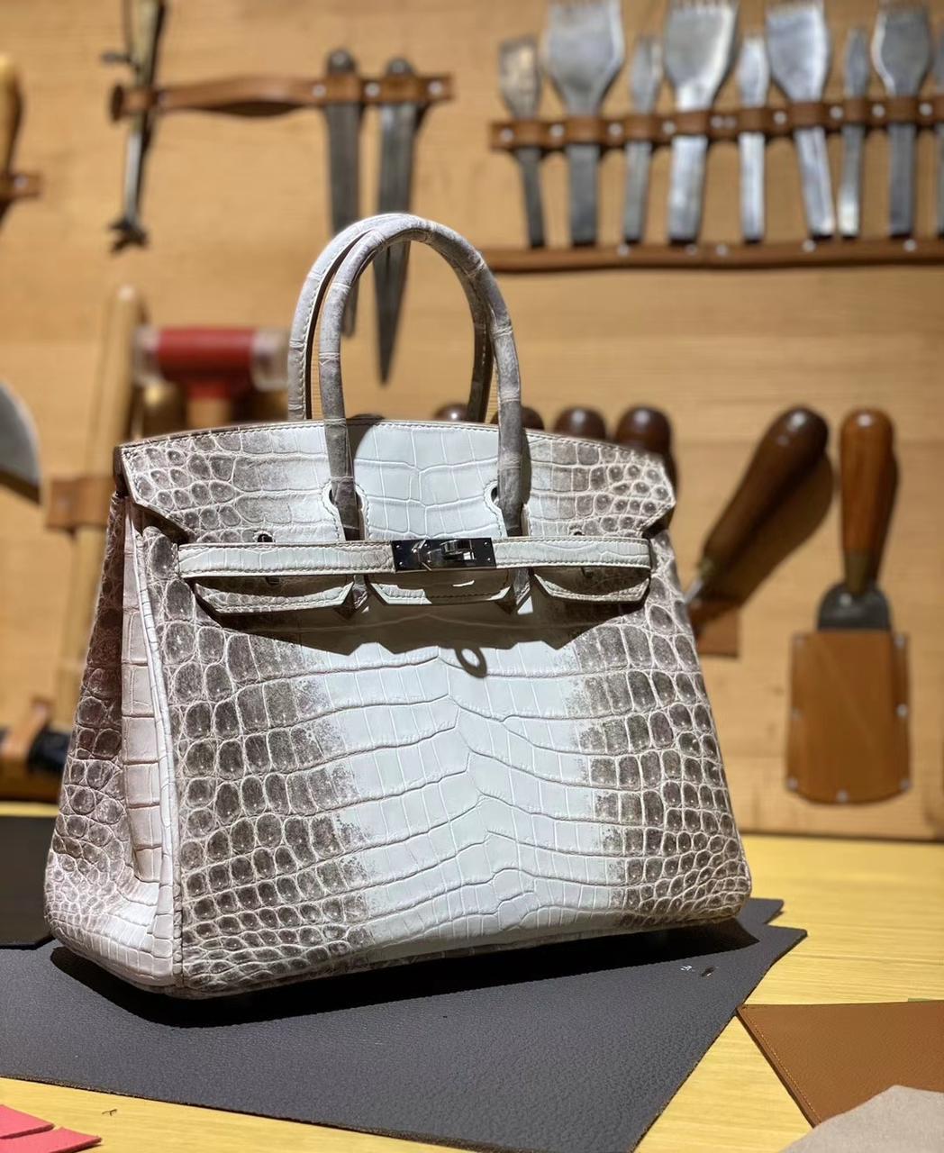 Herm**s crocodile bags.