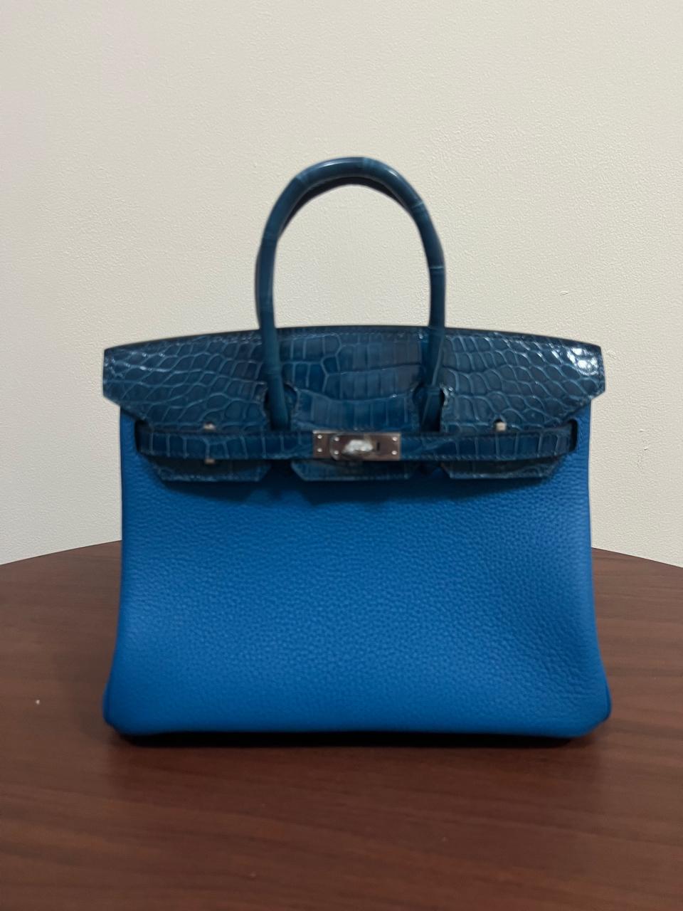 Herm**s crocodile bags.