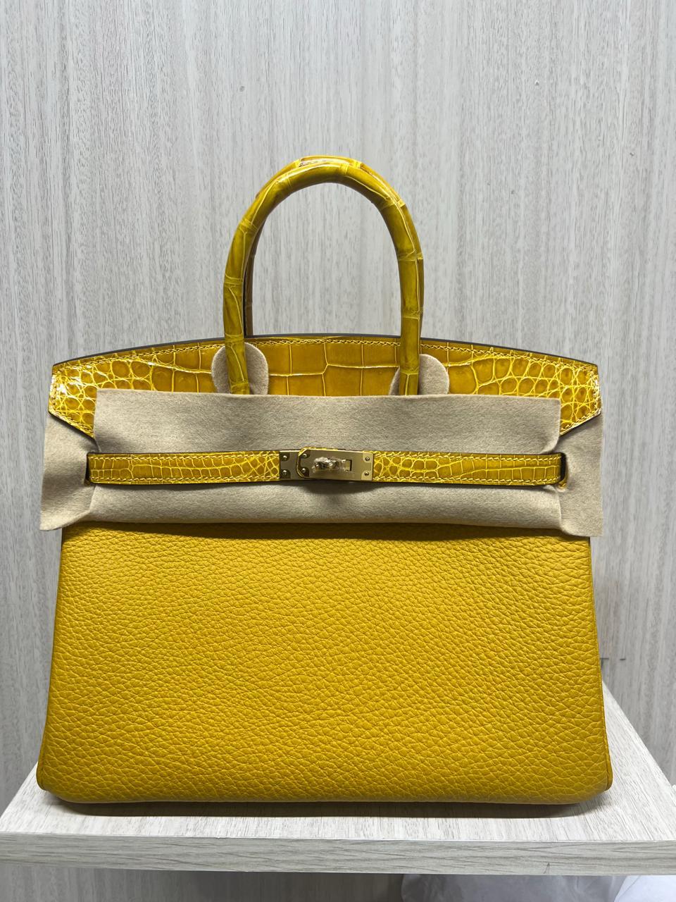 Herm**s crocodile bags.