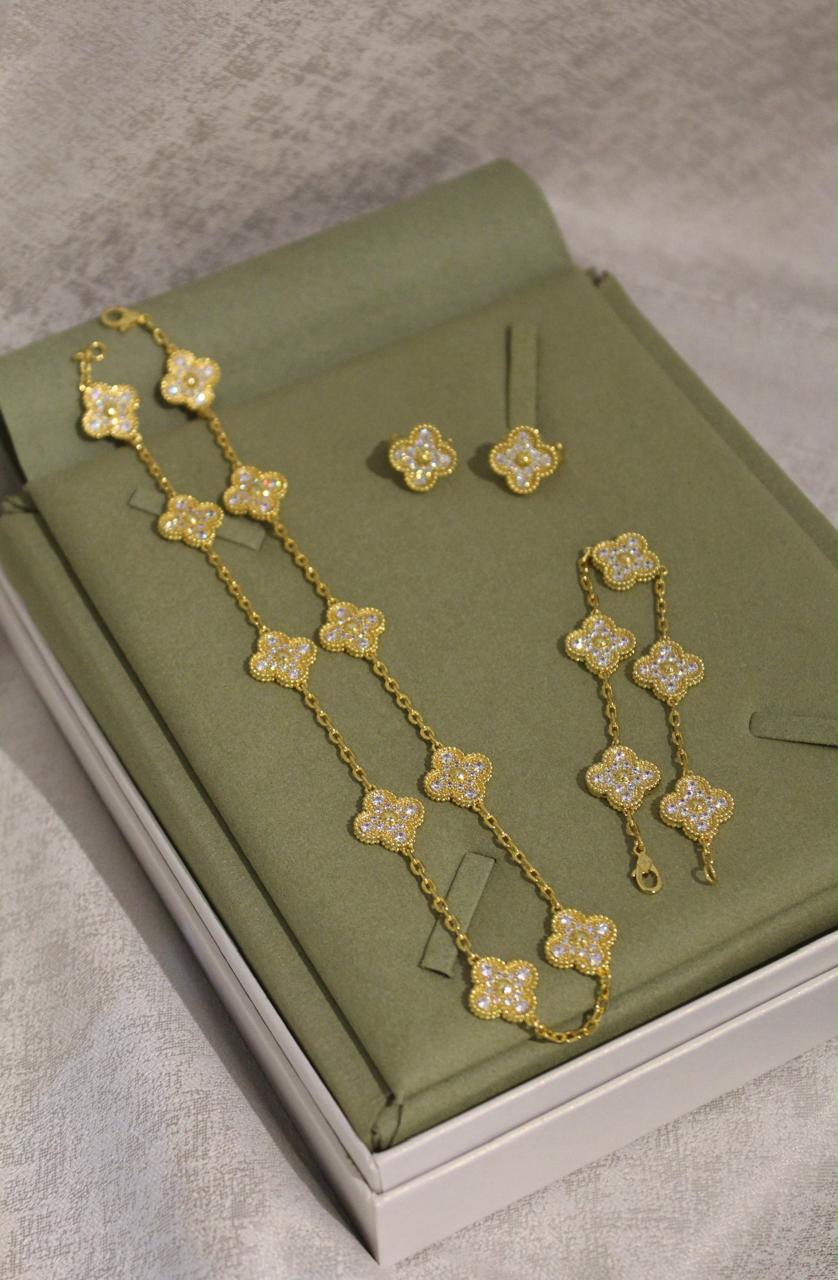 Full set jewelry.